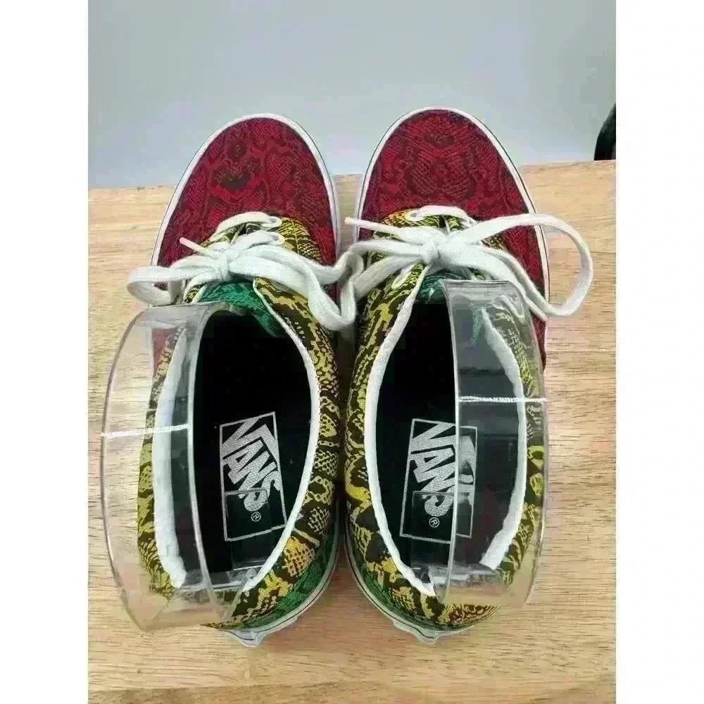 Vans Era Snake Python Rasta Colors Low Top Lace-U… - image 3